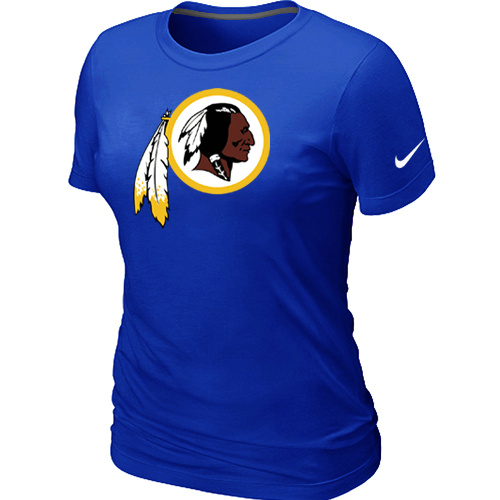 Washington Red Skins Blue Women's Logo T-Shirt,We sell and wholesale Washington Red Skins Blue Women's Logo T-Shirt on line form chian!