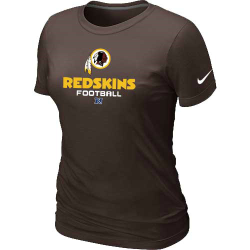 Washington Red Skins Brown Women's Critical Victory T-Shirt,We sell and wholesale Washington Red Skins Brown Women's Critical Victory T-Shirt on line form chian!