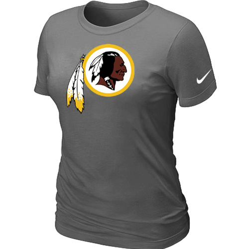 Washington Red Skins D.Grey Women's Logo T-Shirt,We sell and wholesale Washington Red Skins D.Grey Women's Logo T-Shirt on line form chian!