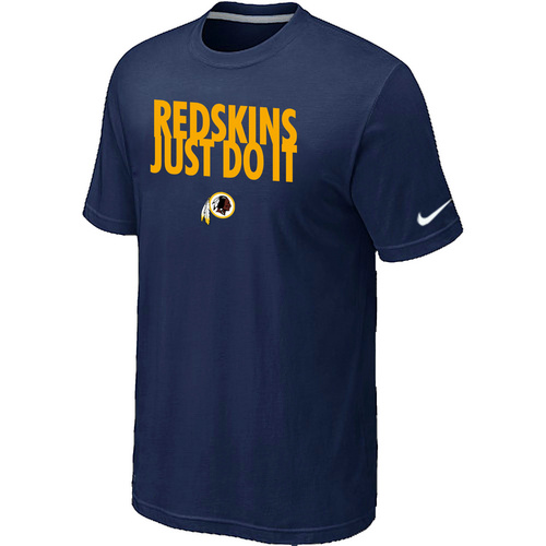 Washington Red Skins Just Do It D.Blue T-Shirt,We sell and wholesale Washington Red Skins Just Do It D.Blue T-Shirt on line form chian!