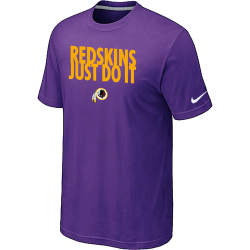 Washington Red Skins Just Do It Purple T-Shirt,We sell and wholesale Washington Red Skins Just Do It Purple T-Shirt on line form chian!