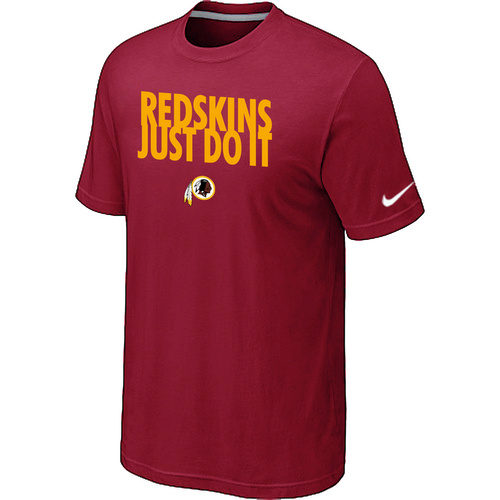 Washington Red Skins Just Do It Red T-Shirt,We sell and wholesale Washington Red Skins Just Do It Red T-Shirt on line form chian!