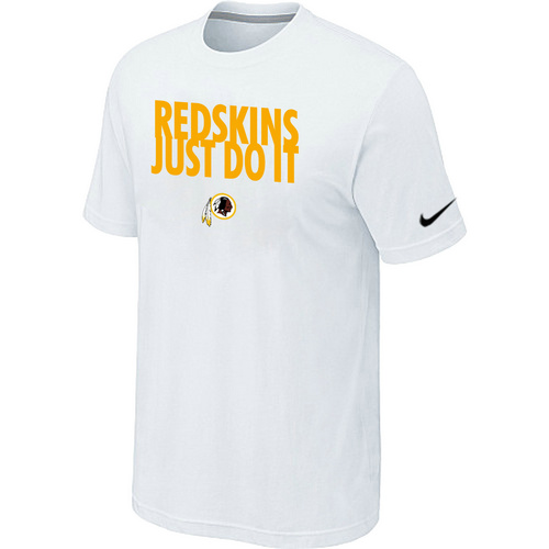 Washington Red Skins Just Do It White T-Shirt,We sell and wholesale Washington Red Skins Just Do It White T-Shirt on line form chian!