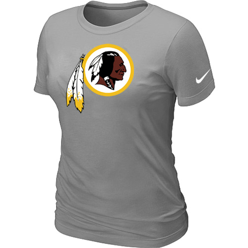 Washington Red Skins L.Grey Women's Logo T-Shirt,We sell and wholesale Washington Red Skins L.Grey Women's Logo T-Shirt on line form chian!