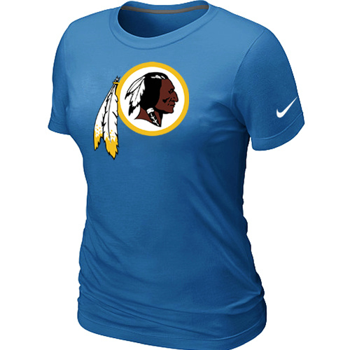 Washington Red Skins L.blue Women's Logo T-Shirt,We sell and wholesale Washington Red Skins L.blue Women's Logo T-Shirt on line form chian!