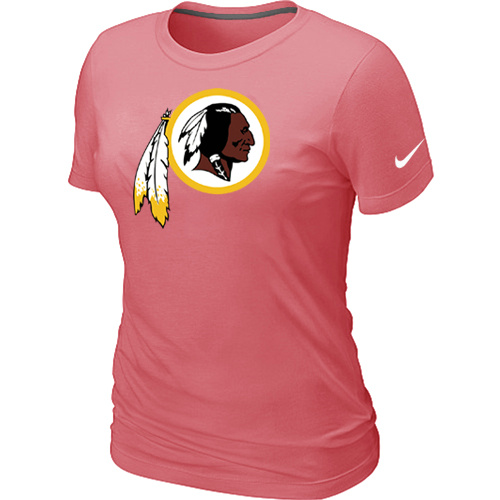 Washington Red Skins Pink Women's Logo T-Shirt,We sell and wholesale Washington Red Skins Pink Women's Logo T-Shirt on line form chian!