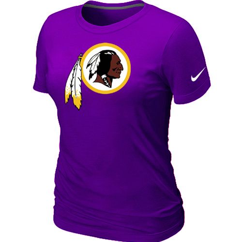 Washington Red Skins Purple Women's Logo T-Shirt,We sell and wholesale Washington Red Skins Purple Women's Logo T-Shirt on line form chian!