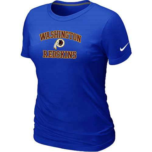 Washington Red Skins Women's Heart & Soul Blue T-Shirt,We sell and wholesale Washington Red Skins Women's Heart & Soul Blue T-Shirt on line form chian!