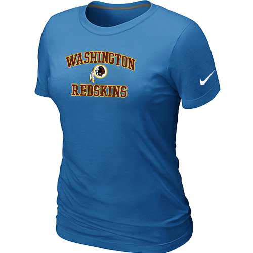 Washington Red Skins Women's Heart & Soul L.blue T-Shirt,We sell and wholesale Washington Red Skins Women's Heart & Soul L.blue T-Shirt on line form chian!