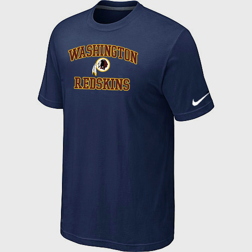 Washington Redskins Heart & Soul D.Blue T-Shirt,We sell and wholesale Washington Redskins Heart & Soul D.Blue T-Shirt on line form chian!