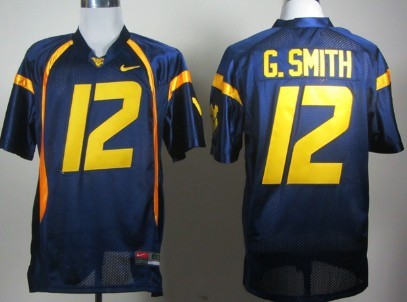 West Virginia Mountaineers #12 Geno Smith Navy Blue Jerseys,We sell and wholesale West Virginia Mountaineers #12 Geno Smith Navy Blue Jerseys on line form chian!