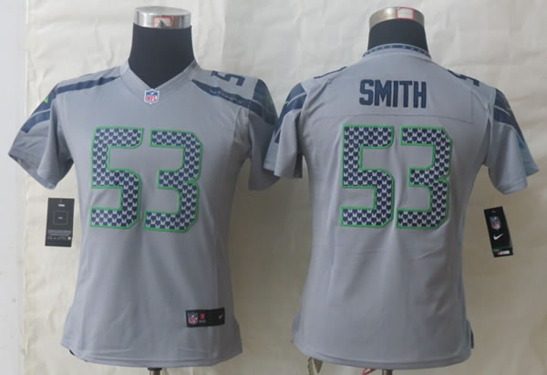 Women Nike Limited Seattle Seahawks #53 Smith Gray Jerseys,We sell and wholesale Women Nike Limited Seattle Seahawks #53 Smith Gray Jerseys on line form chian!