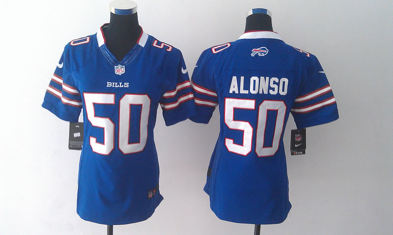 Womens Nike Limited Buffalo Bills #50 Alonso Blue Jerseys,We sell and wholesale Womens Nike Limited Buffalo Bills #50 Alonso Blue Jerseys on line form chian!