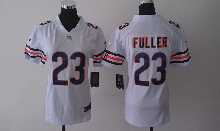 Womens Nike Limited Chicago Bears #23 Fuller White Jerseys,We sell and wholesale Womens Nike Limited Chicago Bears #23 Fuller White Jerseys on line form chian!