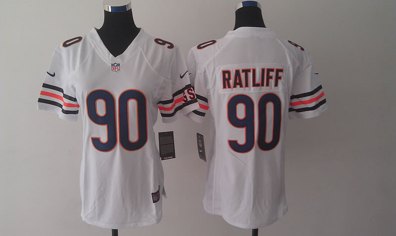 Womens Nike Limited Chicago Bears #90 Jeremiah Ratliff White Jerseys,We sell and wholesale Womens Nike Limited Chicago Bears #90 Jeremiah Ratliff White Jerseys on line form chian!