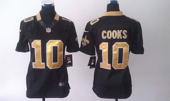 Womens Nike Limited New Orleans Saints #10 Cooks Black Jerseys,We sell and wholesale Womens Nike Limited New Orleans Saints #10 Cooks Black Jerseys on line form chian!