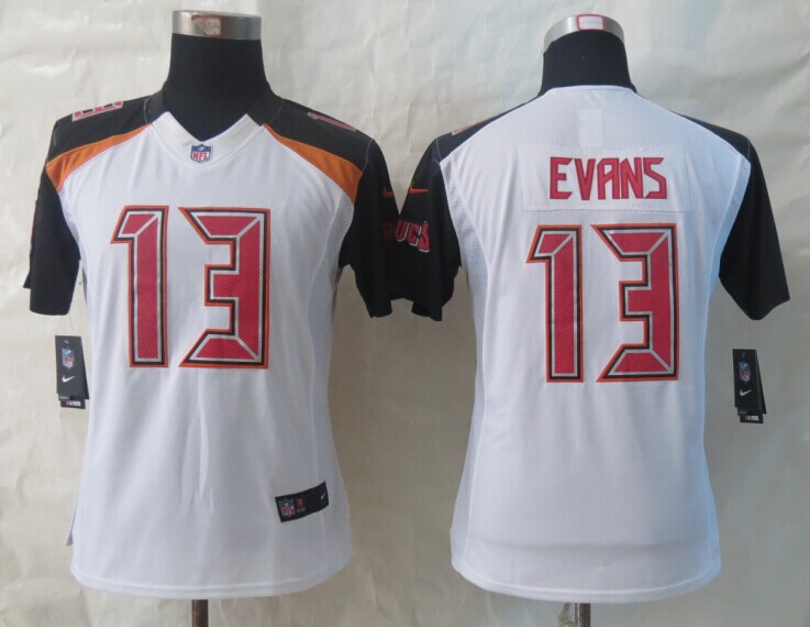 Womens Nike Limited Tampa Bay Buccaneers #13 Evans White Jerseys (1),We sell and wholesale Womens Nike Limited Tampa Bay Buccaneers #13 Evans White Jerseys (1) on line form chian!