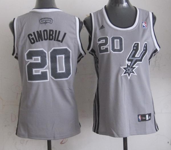 Womens San Antonio Spurs #20 Manu Ginobili Revolution 30 Swingman Gray Jerseys,We sell and wholesale Womens San Antonio Spurs #20 Manu Ginobili Revolution 30 Swingman Gray Jerseys on line form chian!