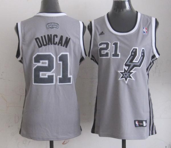 Womens San Antonio Spurs #21 Tim Duncan Revolution 30 Swingman Gray Jerseys,We sell and wholesale Womens San Antonio Spurs #21 Tim Duncan Revolution 30 Swingman Gray Jerseys on line form chian!