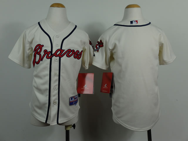 Youth Atlanta Braves Blank 2014 Cream Jerseys,We sell and wholesale Youth Atlanta Braves Blank 2014 Cream Jerseys on line form chian!
