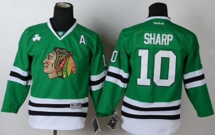 Youth Chicago Blackhawks #10 Patrick Sharp Green Jerseys,We sell and wholesale Youth Chicago Blackhawks #10 Patrick Sharp Green Jerseys on line form chian!