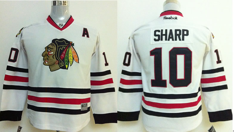 Youth Chicago Blackhawks #10 Sharp White Jerseys,We sell and wholesale Youth Chicago Blackhawks #10 Sharp White Jerseys on line form chian!