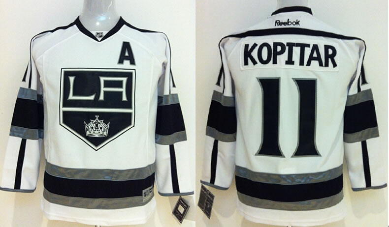 Youth Los Angeles Kings #11 Anze Kopitar White Jerseys,We sell and wholesale Youth Los Angeles Kings #11 Anze Kopitar White Jerseys on line form chian!