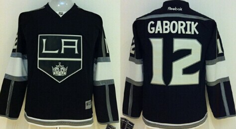 Youth Los Angeles Kings #12 Marian Gaborik Black Jerseys,We sell and wholesale Youth Los Angeles Kings #12 Marian Gaborik Black Jerseys on line form chian!