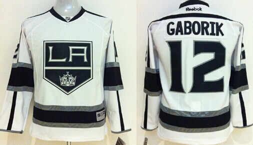 Youth Los Angeles Kings #12 Marian Gaborik White Jerseys,We sell and wholesale Youth Los Angeles Kings #12 Marian Gaborik White Jerseys on line form chian!
