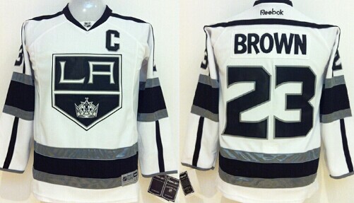 Youth Los Angeles Kings #23 Dustin Brown White Jerseys,We sell and wholesale Youth Los Angeles Kings #23 Dustin Brown White Jerseys on line form chian!