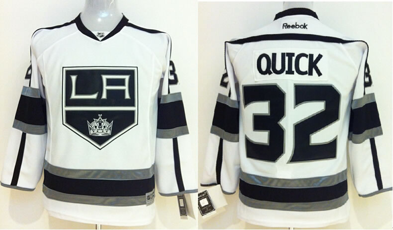 Youth Los Angeles Kings #32 Jonathan Quick White Jerseys,We sell and wholesale Youth Los Angeles Kings #32 Jonathan Quick White Jerseys on line form chian!