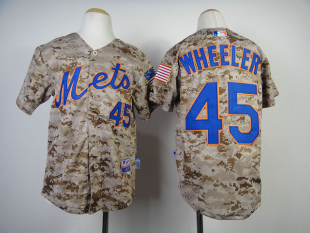 Youth New York Mets #45 Zack Wheeler 2014 Camo Jerseys,We sell and wholesale Youth New York Mets #45 Zack Wheeler 2014 Camo Jerseys on line form chian!