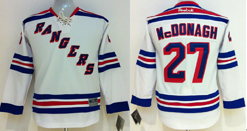 Youth New York Rangers #27 Ryan McDonagh White Jerseys,We sell and wholesale Youth New York Rangers #27 Ryan McDonagh White Jerseys on line form chian!