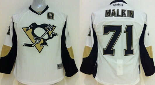 Youth Pittsburgh Penguins #71 Evgeni Malkin White Jerseys,We sell and wholesale Youth Pittsburgh Penguins #71 Evgeni Malkin White Jerseys on line form chian!