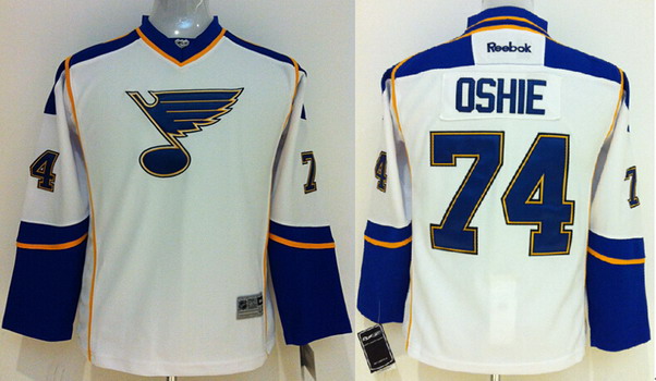 Youth St. Louis Blues #74 T.J. Oshie White Jerseys,We sell and wholesale Youth St. Louis Blues #74 T.J. Oshie White Jerseys on line form chian!