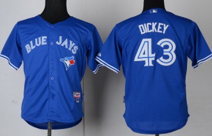 Youth Toronto Blue Jays #43 R.A. Dickey 2012 Blue Jerseys,We sell and wholesale Youth Toronto Blue Jays #43 R.A. Dickey 2012 Blue Jerseys on line form chian!