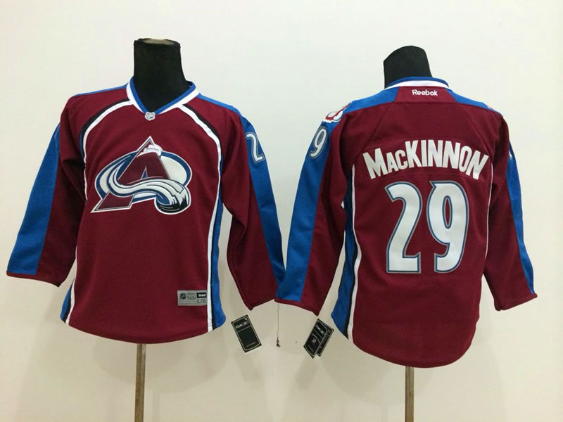 Youth Colorado Avalanche #29 Nathan Mackinnon Red Jerseys,We sell and wholesale Youth Colorado Avalanche #29 Nathan Mackinnon Red Jerseys on line form chian!