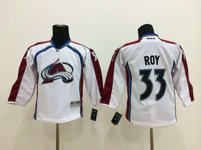 Youth Colorado Avalanche #33 Patrick Roy White Jerseys,We sell and wholesale Youth Colorado Avalanche #33 Patrick Roy White Jerseys on line form chian!