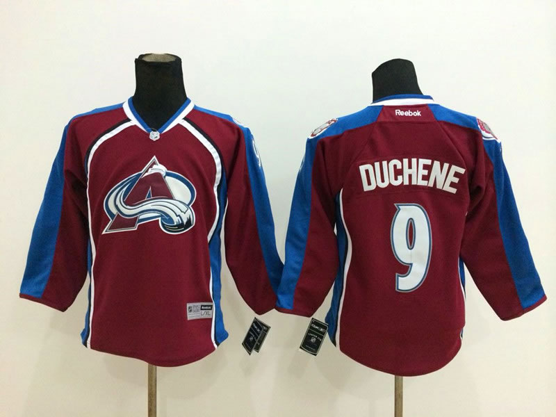 Youth Colorado Avalanche #9 Duchene Red Jerseys,We sell and wholesale Youth Colorado Avalanche #9 Duchene Red Jerseys on line form chian!