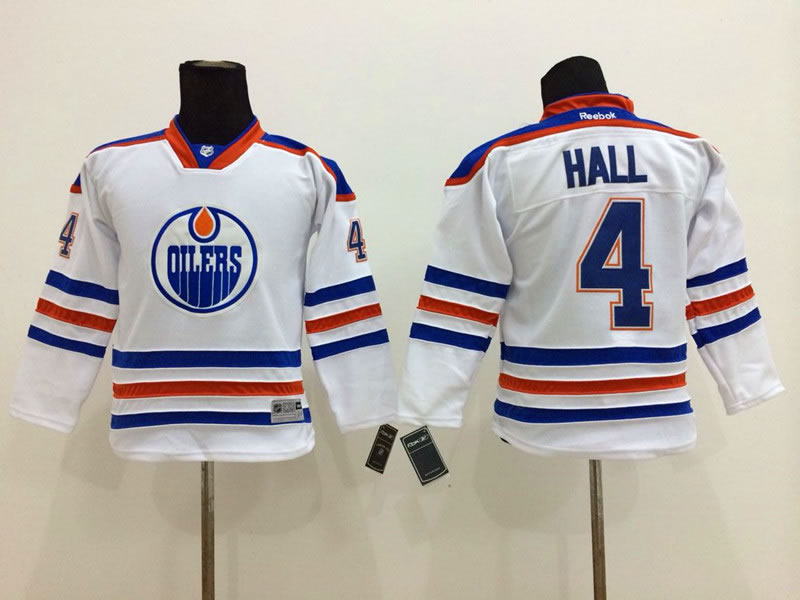 Youth Edmonton Oilers #4 Taylor Hall White Jerseys,We sell and wholesale Youth Edmonton Oilers #4 Taylor Hall White Jerseys on line form chian!