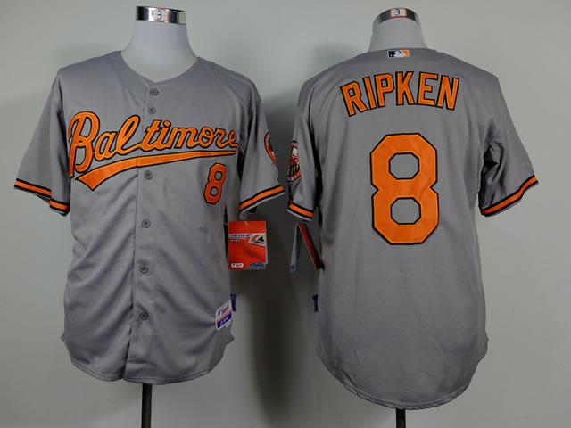 Baltimore Orioles #8 Cal Ripken Gray Cool Base Jerseys,We sell and wholesale Baltimore Orioles #8 Cal Ripken Gray Cool Base Jerseys on line form chian!