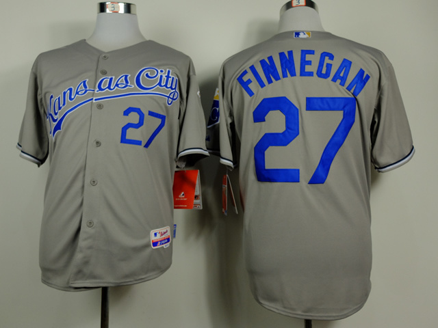 Kansas City Royals #27 Brandon Finnegan Gray Jerseys,We sell and wholesale Kansas City Royals #27 Brandon Finnegan Gray Jerseys on line form chian!