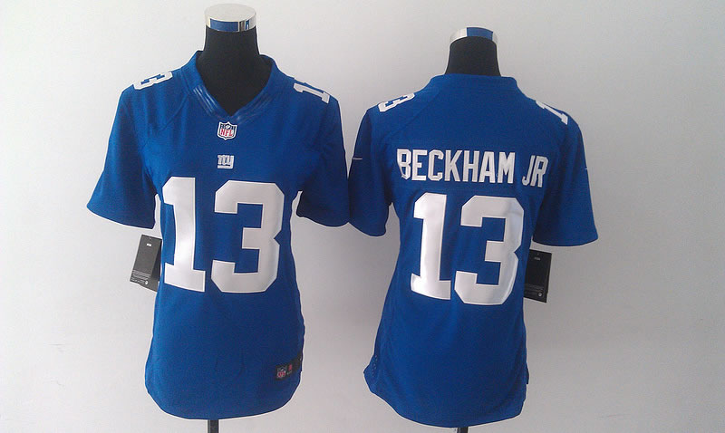 Womens Nike Limited New York Giants #13 Odell Beckham JR Blue Jerseys,We sell and wholesale Womens Nike Limited New York Giants #13 Odell Beckham JR Blue Jerseys on line form chian!