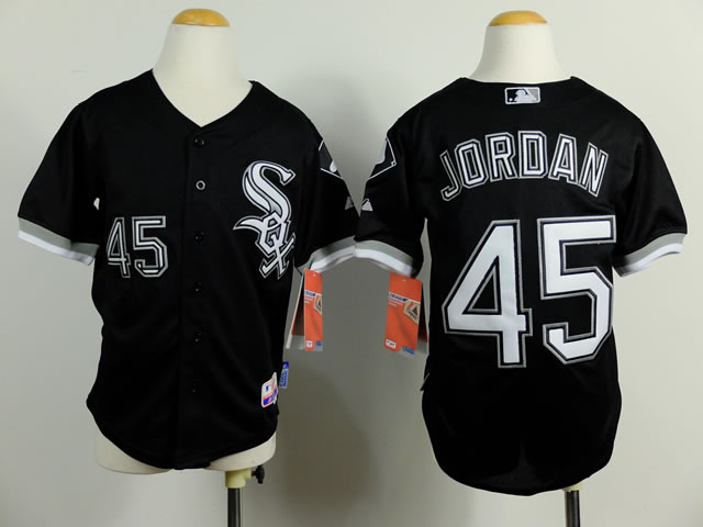 Youth Chicago White Sox #45 Jordan Black Jerseys,We sell and wholesale Youth Chicago White Sox #45 Jordan Black Jerseys on line form chian!