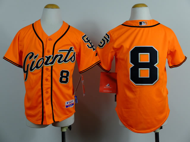 Youth San Francisco Giants #8 Hunter Pence Orange Jerseys,We sell and wholesale Youth San Francisco Giants #8 Hunter Pence Orange Jerseys on line form chian!