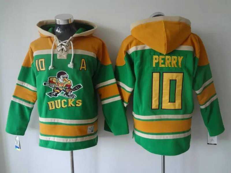 Anaheim Ducks #10 Corey Perry Green Stitched Hoodie,We sell and wholesale Anaheim Ducks #10 Corey Perry Green Stitched Hoodie on line form chian!