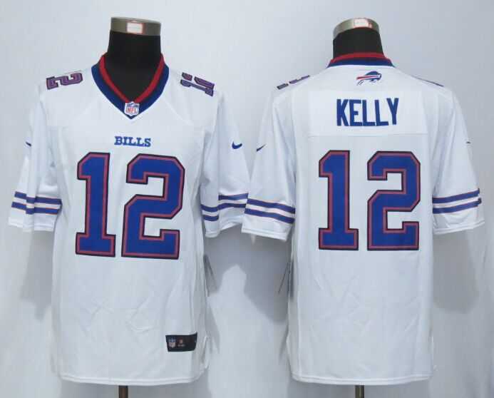 Nike Limited Buffalo Bills #12 Kelly White Jerseys,We sell and wholesale Nike Limited Buffalo Bills #12 Kelly White Jerseys on line form chian!