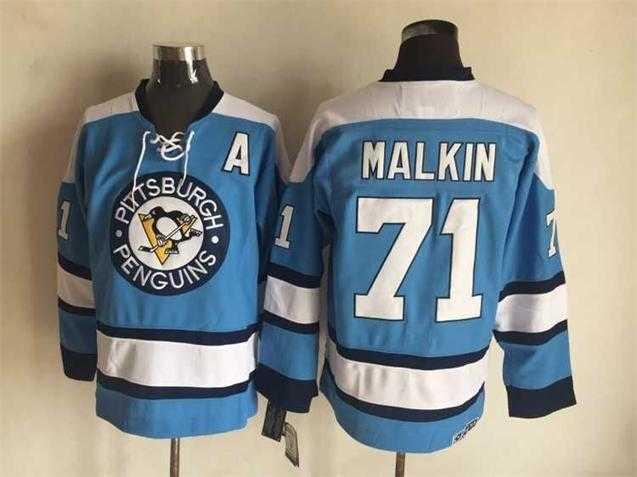 Pittsburgh Penguins #71 Evgeni Malkin Blue CCM Throwback Jerseys,We sell and wholesale Pittsburgh Penguins #71 Evgeni Malkin Blue CCM Throwback Jerseys on line form chian!
