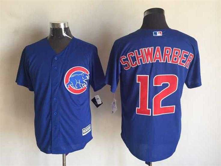 Majestic Chicago Cubs #12 Schwarber Blue MLB Stitched Jerseys,We sell and wholesale Majestic Chicago Cubs #12 Schwarber Blue MLB Stitched Jerseys on line form chian!