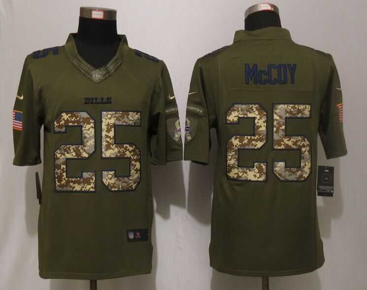 Nike Limited Buffalo Bills #25 McCoy Salute To Service Green Jerseys,We sell and wholesale Nike Limited Buffalo Bills #25 McCoy Salute To Service Green Jerseys on line form chian!